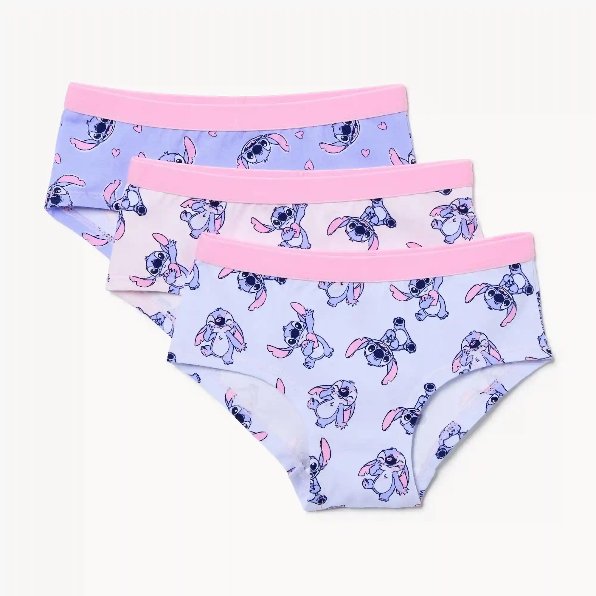 Toddler Girls' Disney Stitch 3-Pack Boyshort