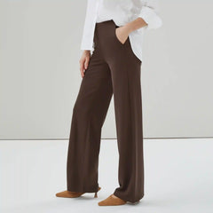Wide Leg Ponte Pant