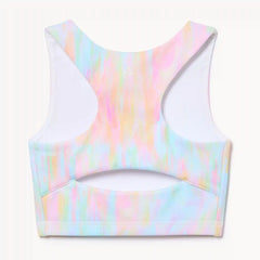 Kid Girls' Active Cutout Sports Bra