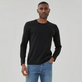 Men's Organic Cotton Crewneck Long Sleeve