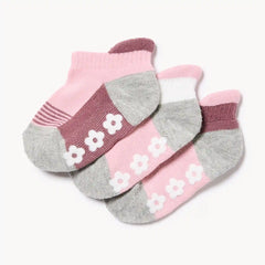 Baby Girls' 3-Pack Low-Cut Socks
