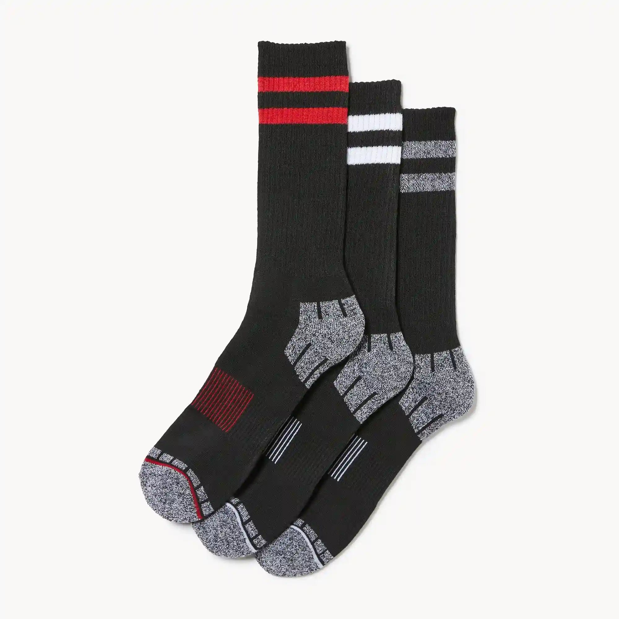 Men's 3-Pack Crew Socks