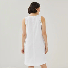 Linen Cotton Shift Dress