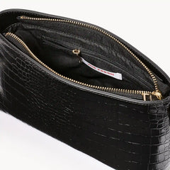 Zip-Top Shoulder Bag