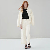White High Rise Jean