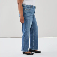 Women+ High Rise Straight Leg Jean
