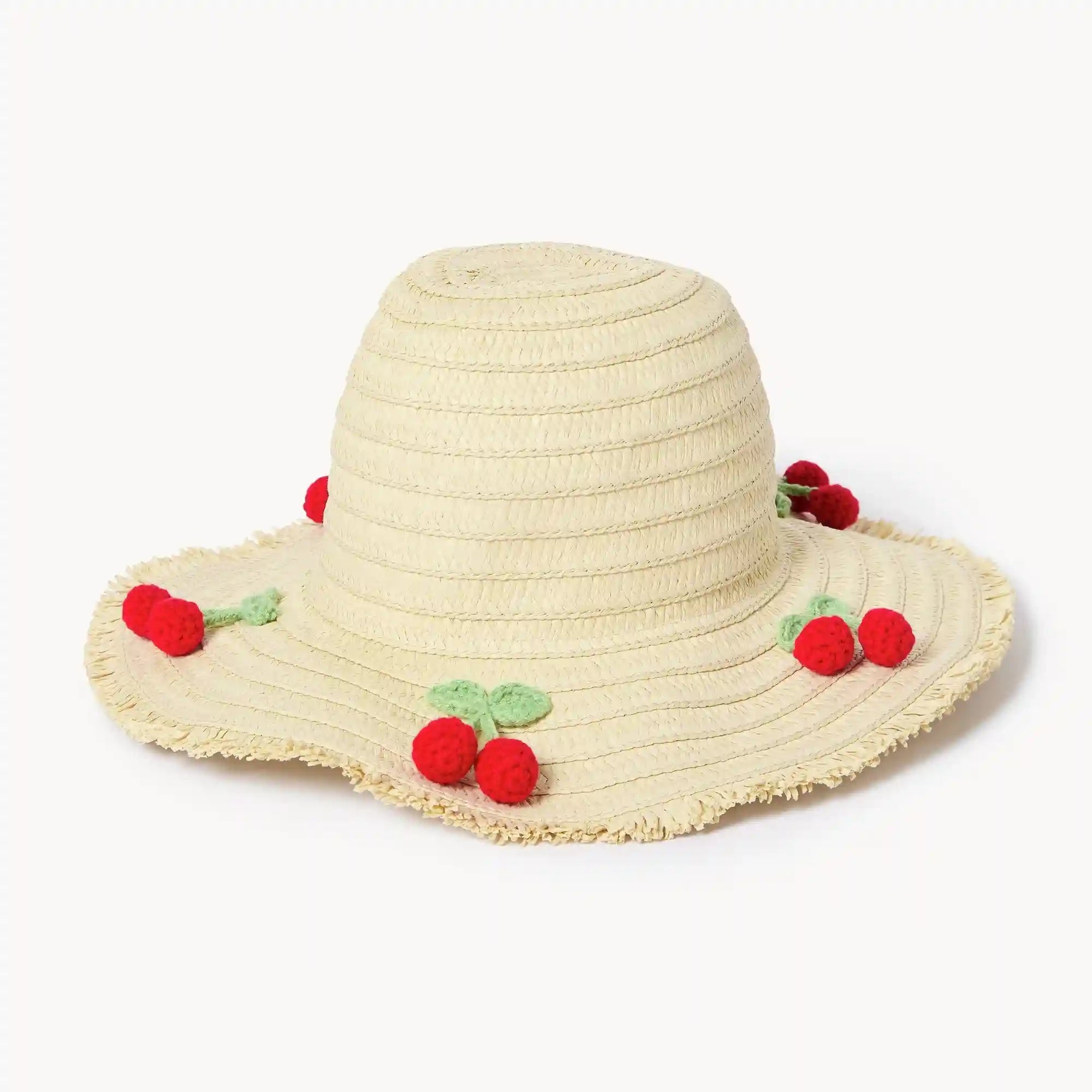 Cherry Straw Hat
