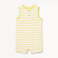 Baby Boys' Striped Sleeveless Romper