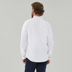 Men's Flex Printed Button-Down Shirt