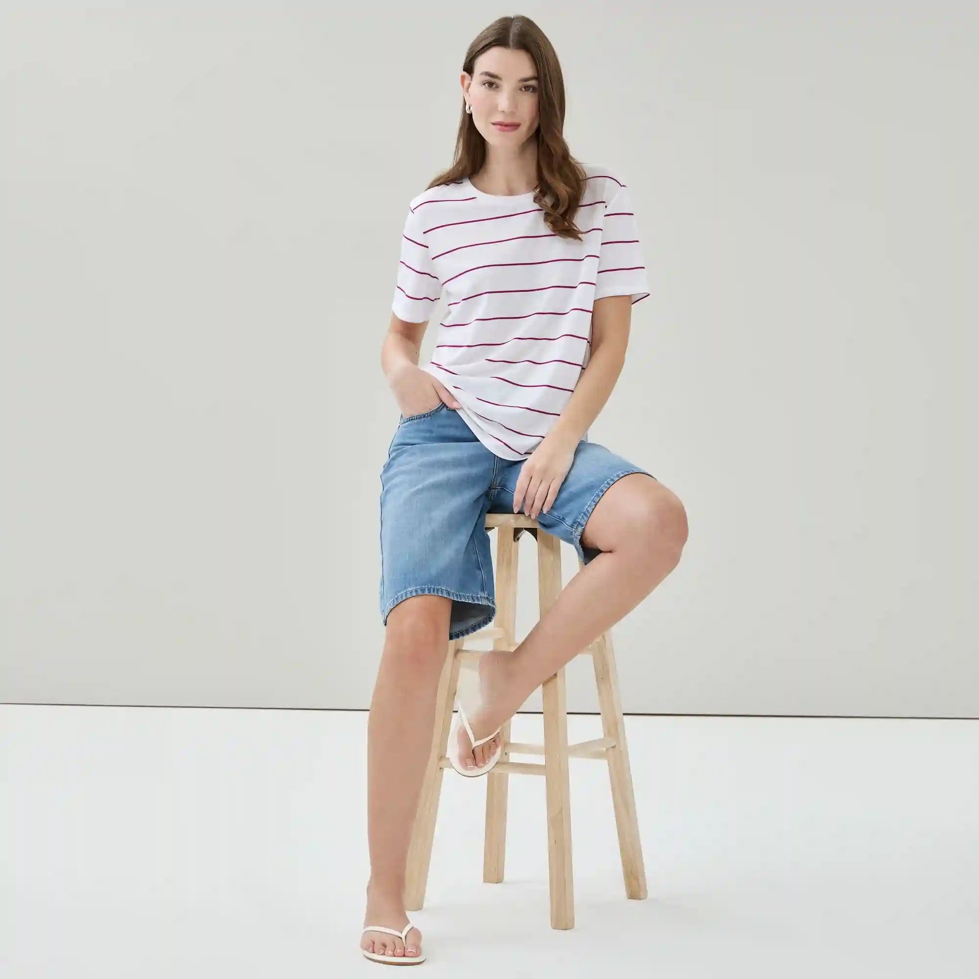Striped Relaxed T-Shirt