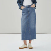 Levi Strauss Signature Gold⢠Denim Maxi Skirt