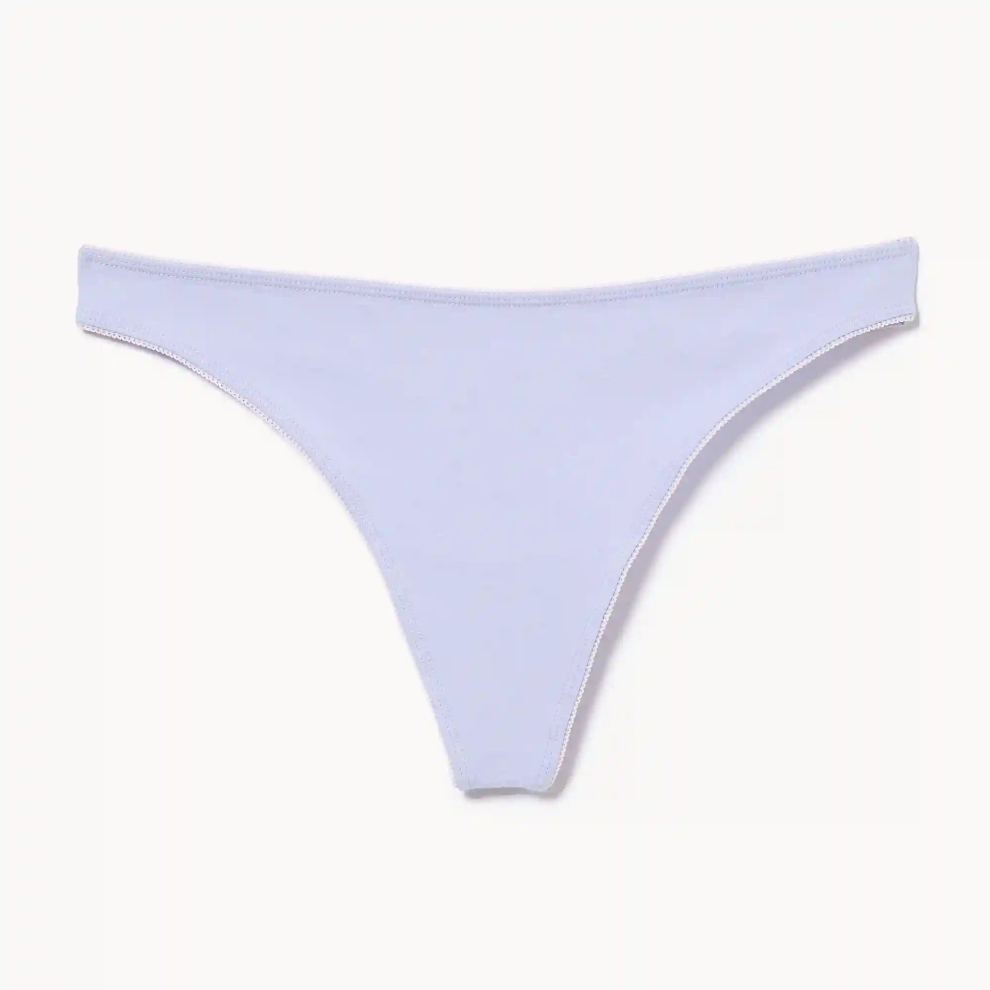 Scalloped Trim Thong