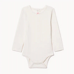 Baby Girls' Pointelle Long Sleeve Bodysuit