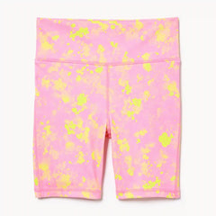 Kid Girls' Printed Bike Short