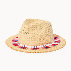 Fringed Straw Hat
