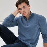 Men's Essential Quarter-Zip Sweater
