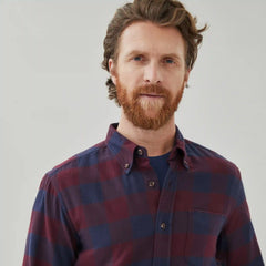 Men's Midweight Flannel Button-Down
