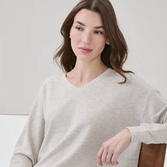 V-Neck Lounge Sweatshirt