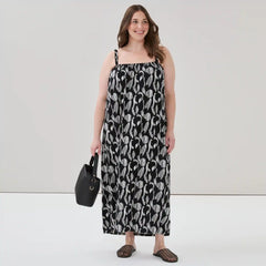 Women+ Printed Maxi Dress