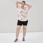 Women+ Active Printed Scoop Neck T-Shirt