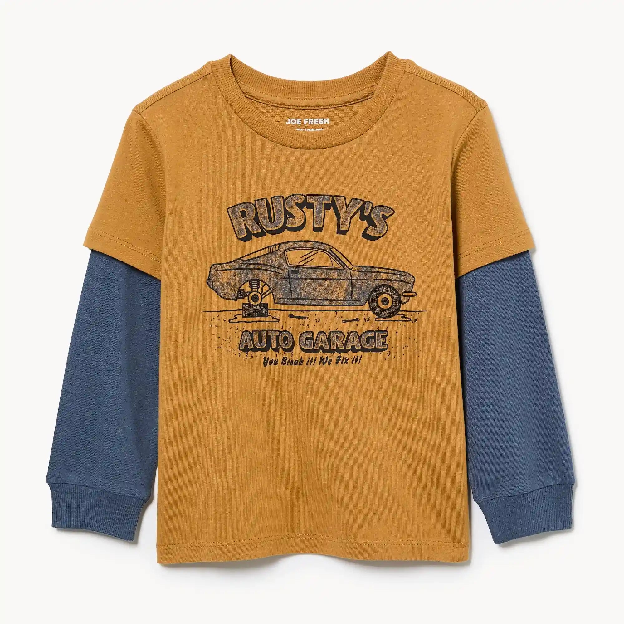 Toddler Boys' Fooler Long Sleeve Top
