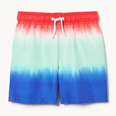Toddler Boys' Printed Swim Trunk