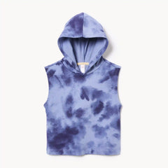 Toddler Boys' Printed Sleeveless Hoodie