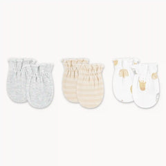 Newborn Huggies Organic Cotton Mittens 3-Pack