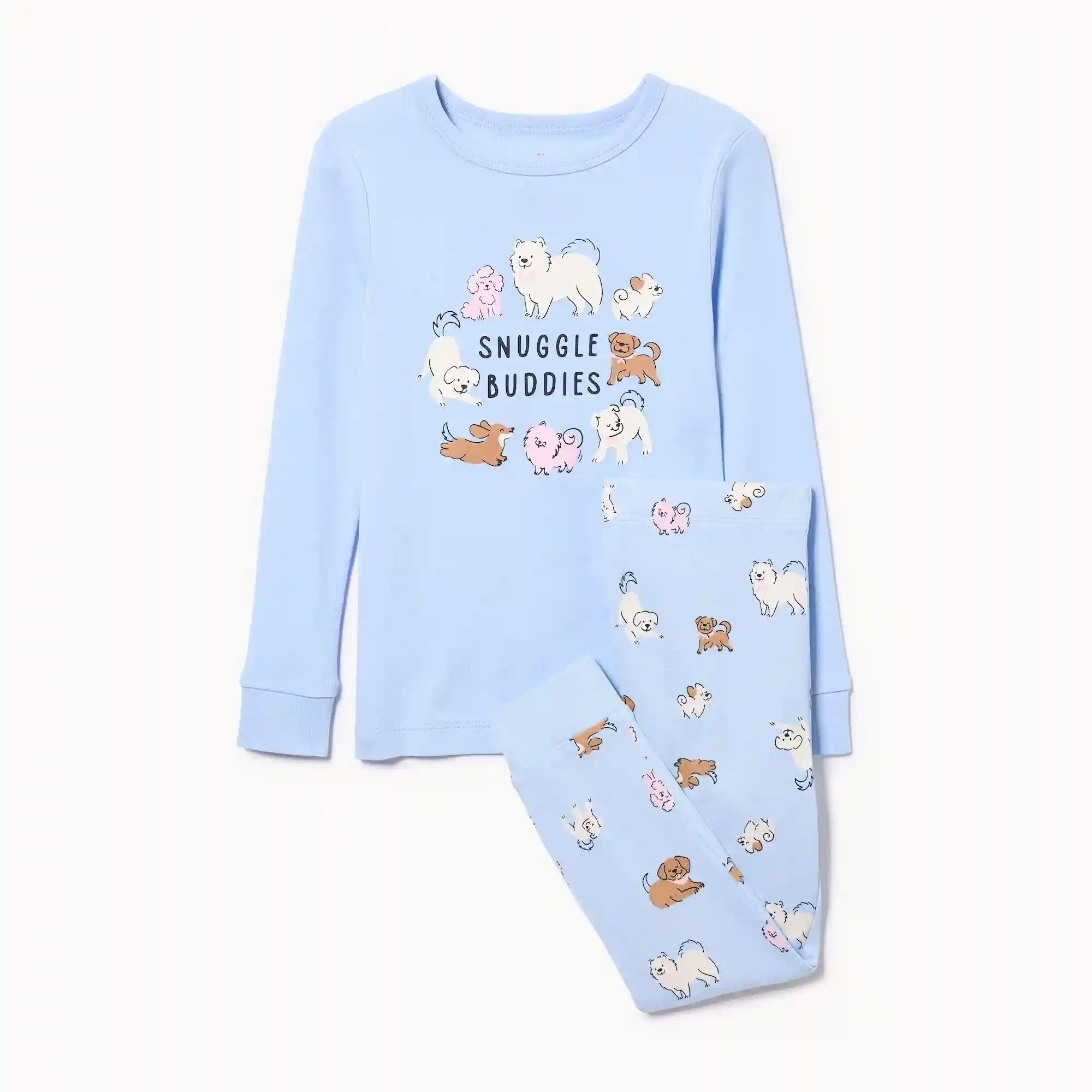 Toddler Girls' Ribbed Sleep Set