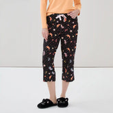 Printed Cropped Sleep Pant