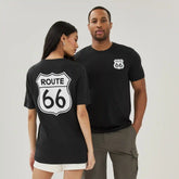 Adult Route 66 Graphic T-Shirt