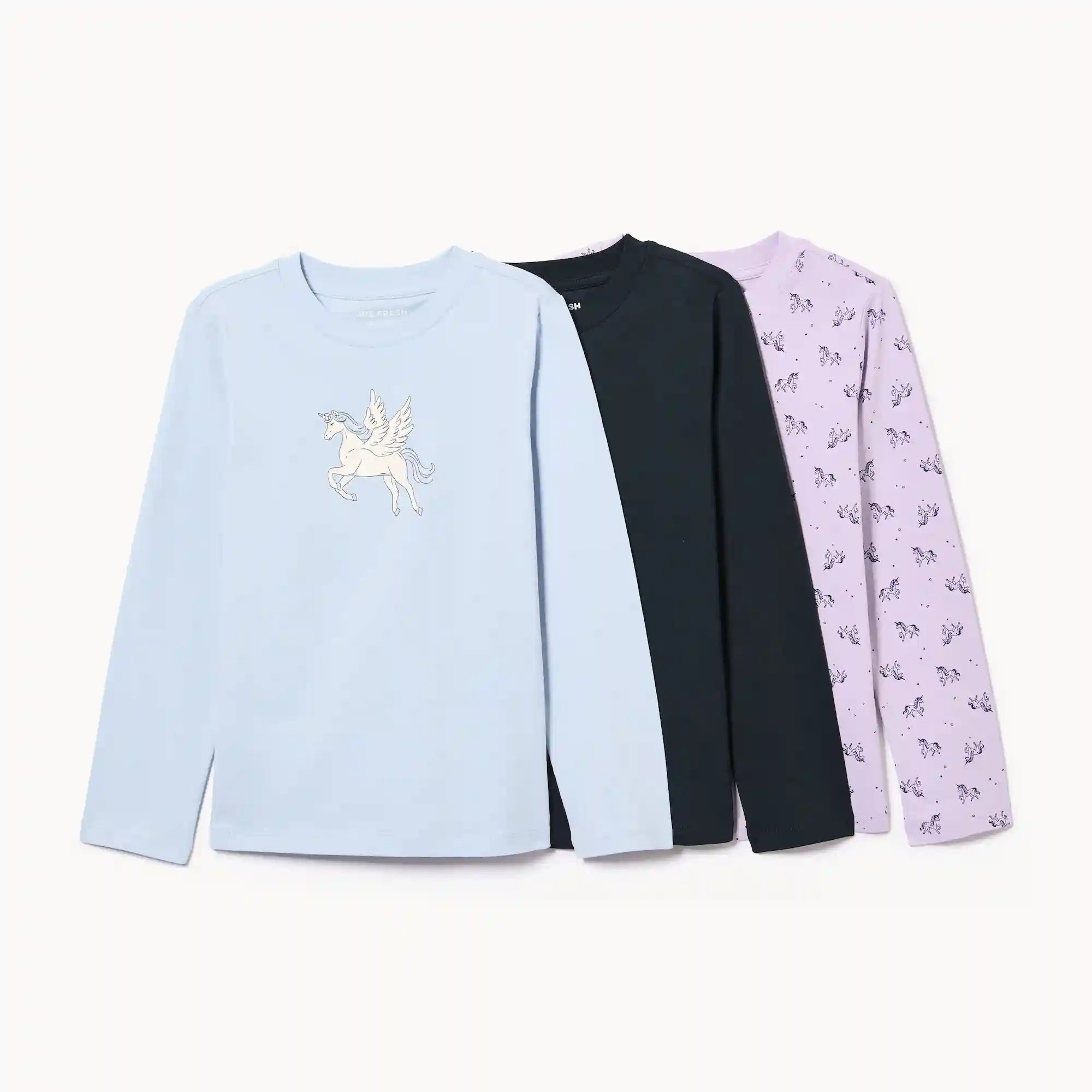 Kid 3-Pack Long Sleeve T-Shirt