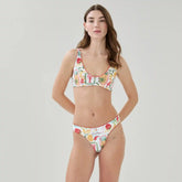 Printed Bikini Bottom