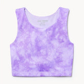 Kid Girls' Active Printed Cutout Sports Bra