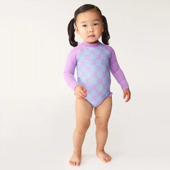 Baby Girls' Rash Guard Swimsuit