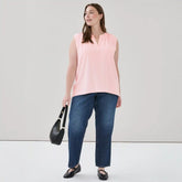 Women+ Crepe Sleeveless Top