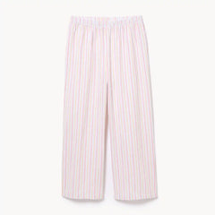 Seersucker Cropped Sleep Pant