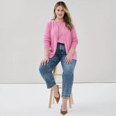 Women+ Pointelle Cardigan