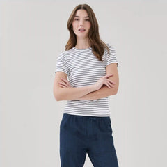 Slim Fit Ribbed T-Shirt