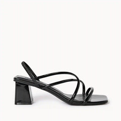 Strappy Block Heels