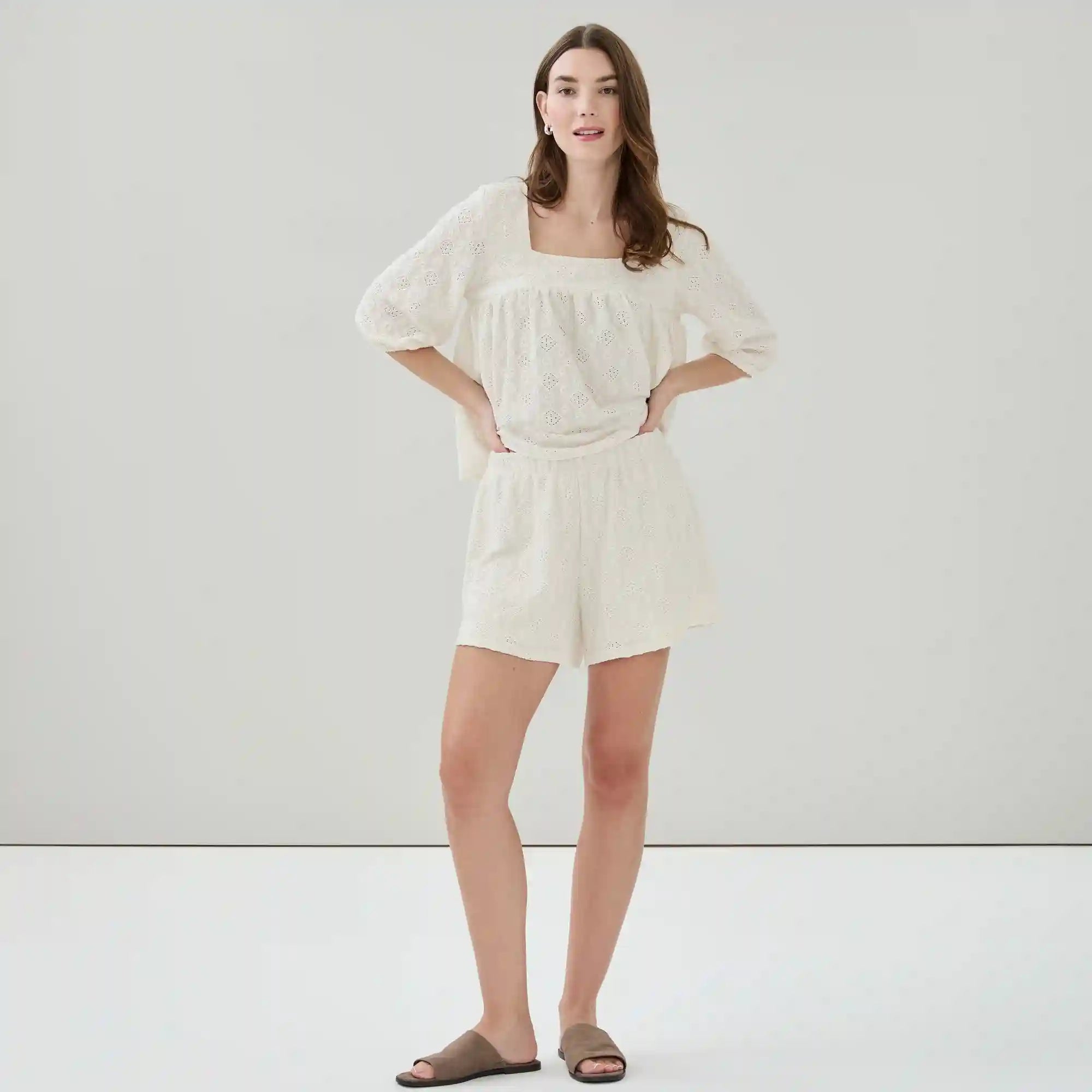 Crinkled Short