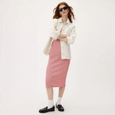 White Denim Utility Jacket