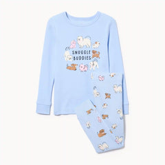 Toddler Girls' Ribbed Sleep Set