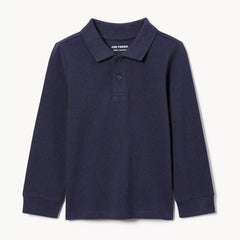 Toddler Boys' Uniform Long Sleeve Polo