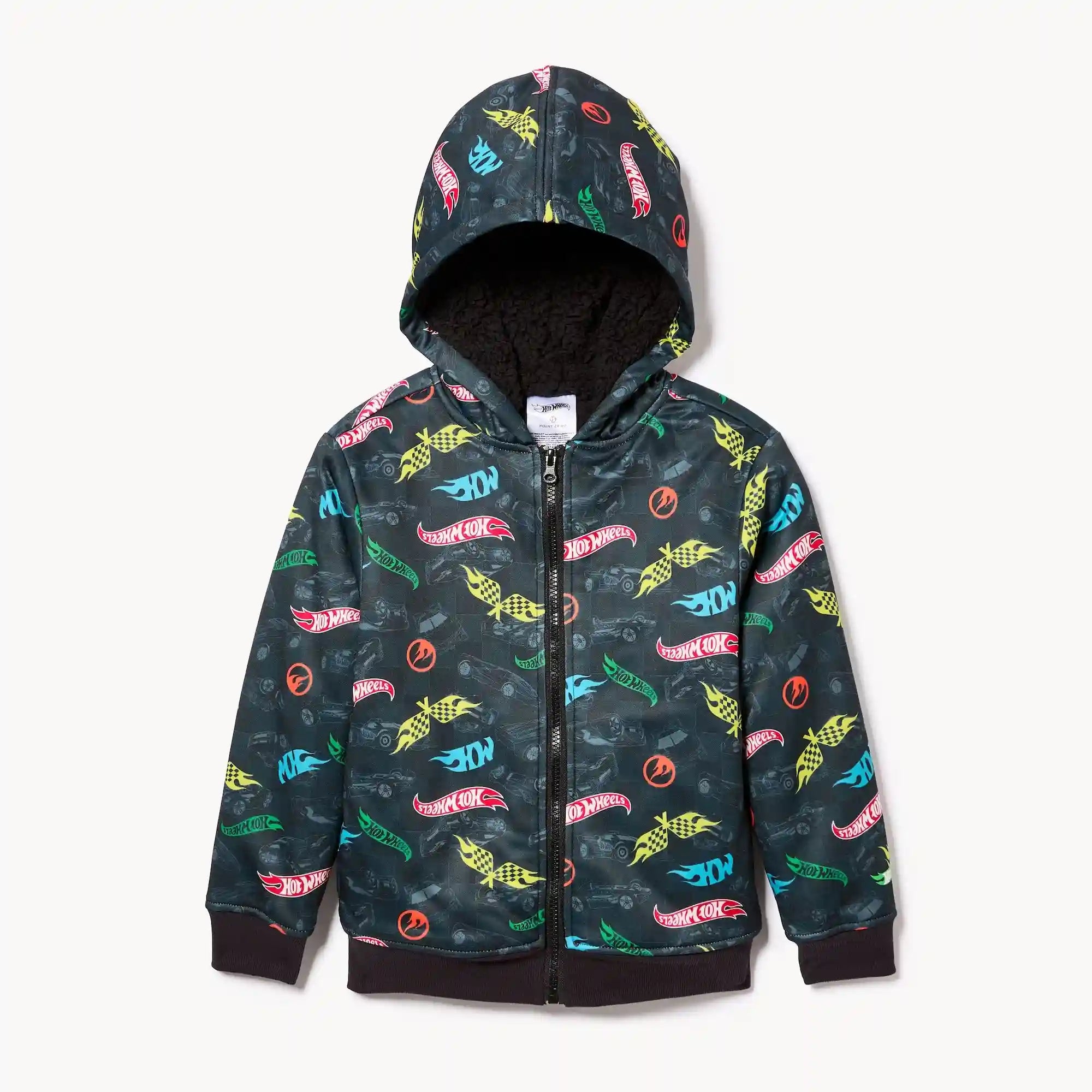 Toddler Boys' Hot Wheels Zip-Up Hoodie