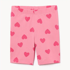 Kid Girls' Printed Bike Short