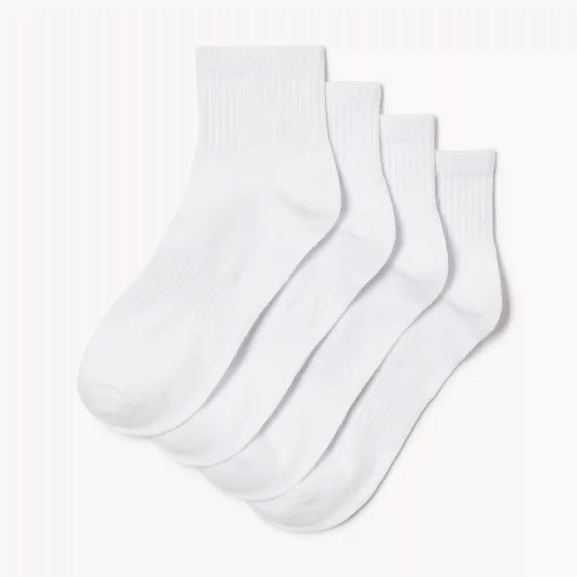 4-Pack Quarter-Crew Socks