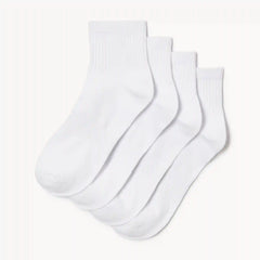 4-Pack Quarter-Crew Socks
