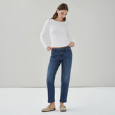 Relaxed Dark Wash Jean