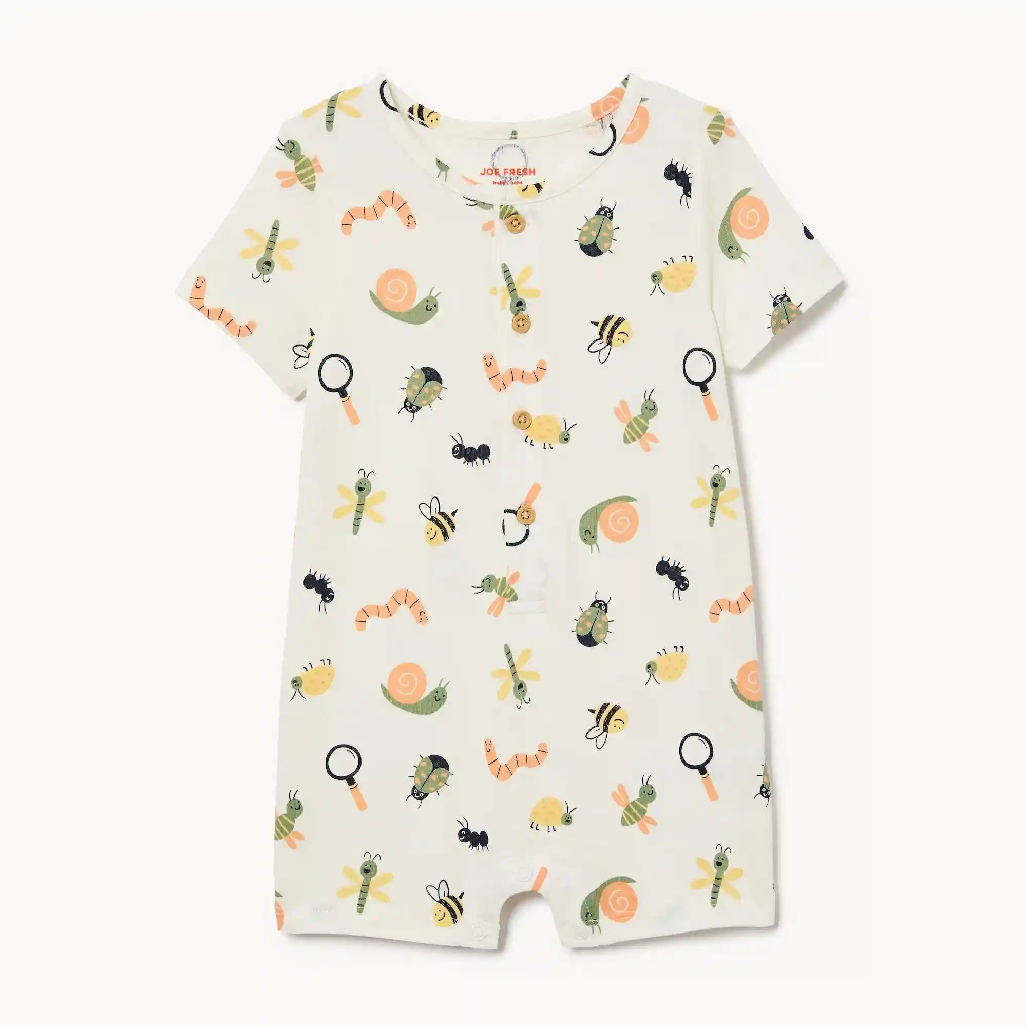 Baby Boys' Printed Romper
